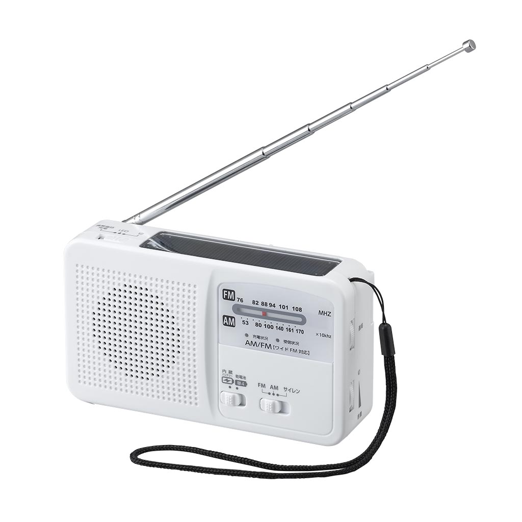 大量購入 〔5個セット〕 YAZAWA シャワーラジオ ホワイト SHR02WHX5 ミニコンポ、ラジカセ 